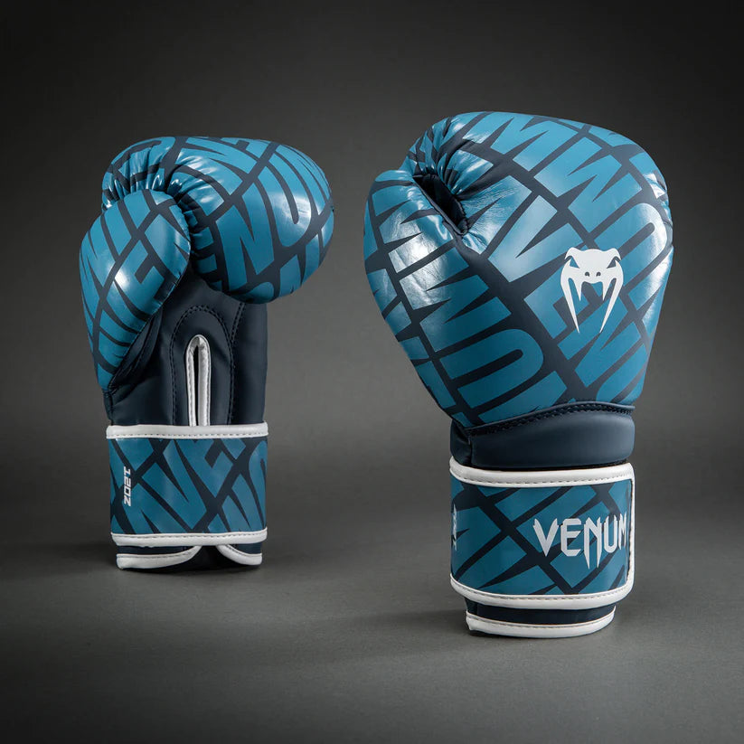 Guantes de Box Venum Contender 1.5 XT (Navy Blue / Sky Blue) (Disponible en Costa Rica)