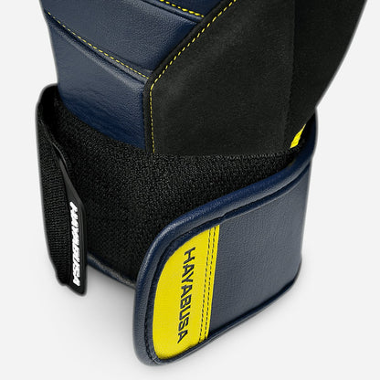 Guantes de Box Hayabusa T3 (Azul / Amarillo) (Disponible por Encargo)