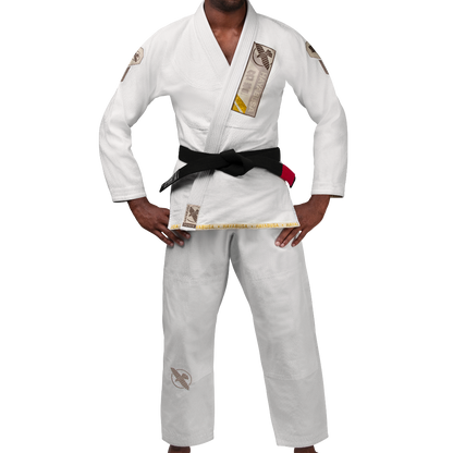 Uniforme de Jiujitsu Brasileño Liviano Hayabusa Ascend (Blanco) (Disponible por Encargo)