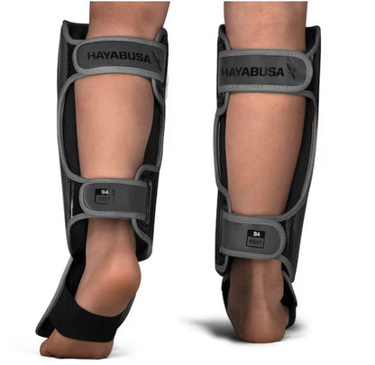 Espinilleras para Niño Hayabusa S4 (Gris / Negro) (Disponible por Encargo)