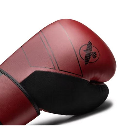 Guantes de Box Hayabusa S4 (Cuero) (Rojo / Negro) (Disponible por Encargo)