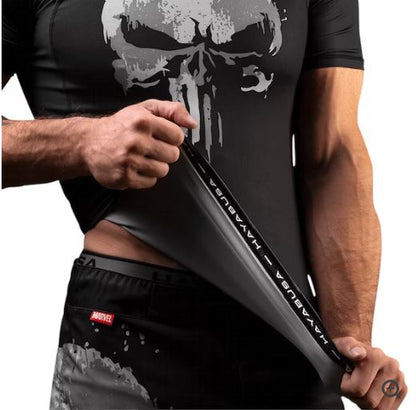 Rashguard Manga Corta Hayabusa Edición Punisher (Marvel) (Disponible por Encargo)