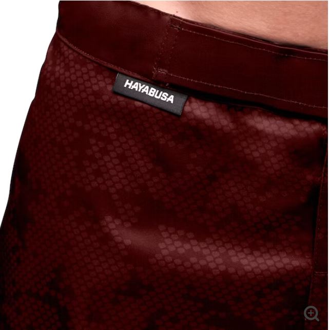 Fightshorts Hayabusa Hexagon (Cortos) (Rojo) (Disponible por Encargo)
