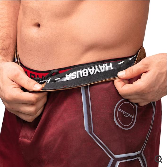 Fightshorts Hayabusa Edición Iron Man (Marvel) (Disponible por Encargo)