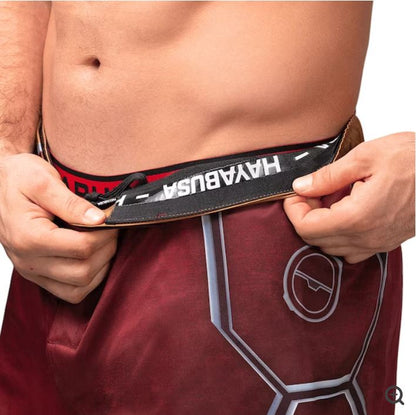 Fightshorts Hayabusa Edición Iron Man (Marvel) (Disponible por Encargo)