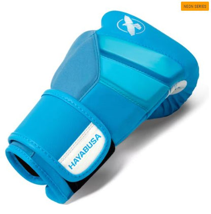 Guantes de Box Hayabusa T3 para Niños Neón (Celeste / Azul) (Disponible por Encargo)