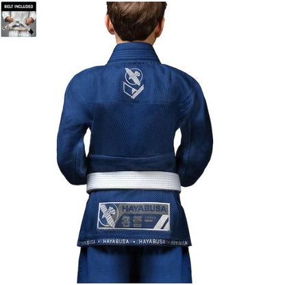 Uniforme de Jiujitsu Brasileño Hayabusa Ascend para Niño (Azul) (Disponible por Encargo)