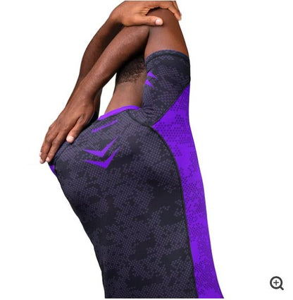 Rashguard Manga Corta Hayabusa Ranked (Morado) (Disponible por Encargo)
