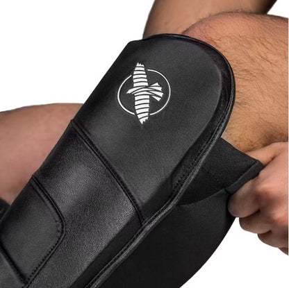 Espinilleras Hayabusa T3 Edición Full Back (Negro) (Disponible por Encargo)