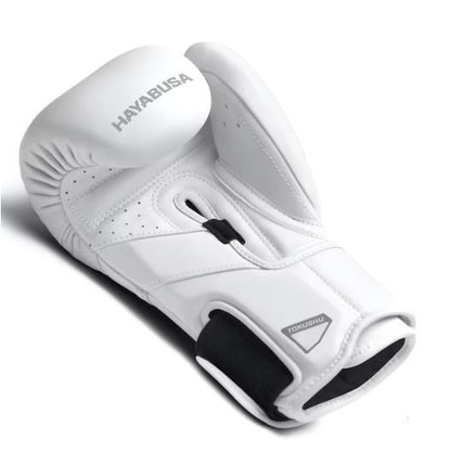 Guantes de Box Hayabusa T3 Kanpeki (Cuero) (Blanco) (Disponible por Encargo)