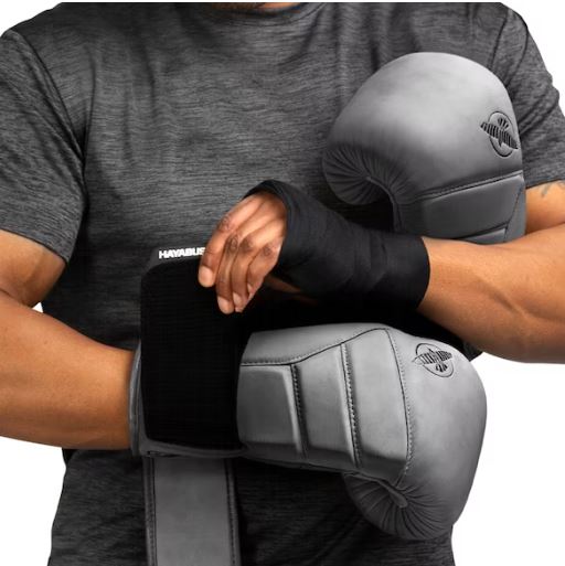 Guantes de Box Hayabusa T3 de Cuero de Lujo (Gris) (Disponible por Encargo)