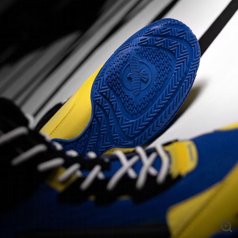 Zapatos de Box Hayabusa Talon (Azul / Amarillo) (Disponible por Encargo)