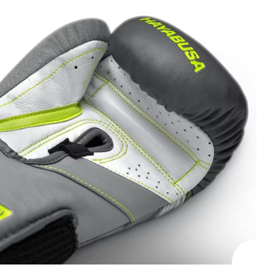 Guantes de Box Hayabusa T3 (Gris / Verde) (Disponible por Encargo)
