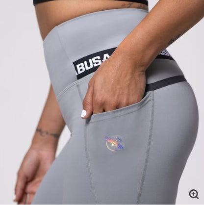Licras de Entrenamiento Hayabusa Rise 3/4 (Gris) (Disponible por Encargo)