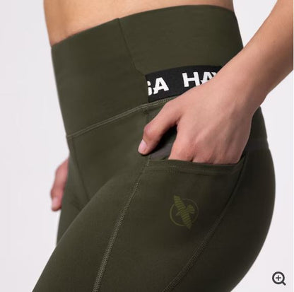 Licras de Entrenamiento Hayabusa Rise 3/4 (Verde) (Disponible por Encargo)