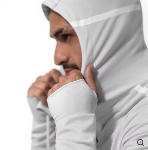 Jacket de Hombre Hayabusa Performance (Blanco) (Disponible por Encargo)