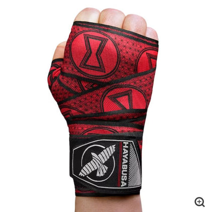 Vendas Hayabusa Perfect Stretch Edición Black Widow (Marvel) (Disponible por Encargo)