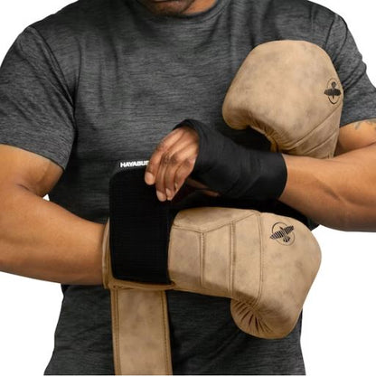Guantes de Box Hayabusa T3 de Cuero de Lujo (Crema) (Disponible por Encargo)