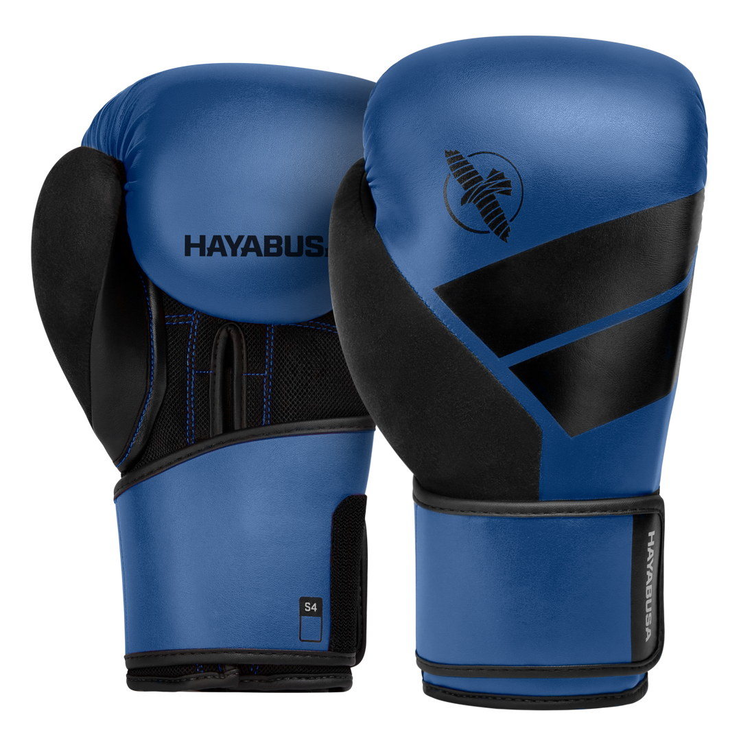 Guantes de Box Hayabusa S4 (Azul / Negro) (Disponible por Encargo)