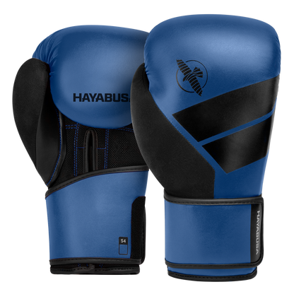 Guantes de Box Hayabusa S4 (Azul / Negro) (Disponible por Encargo)