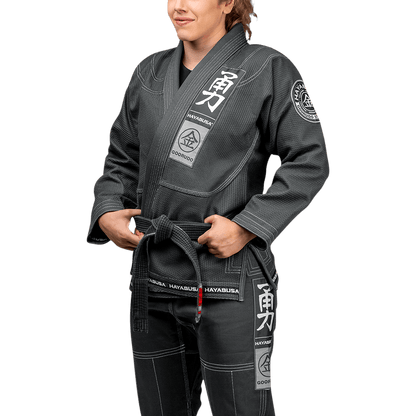 Uniforme de Jiujitsu Brasileño Hayabusa Goorudo 3 (Gris) (Disponible por Encargo)