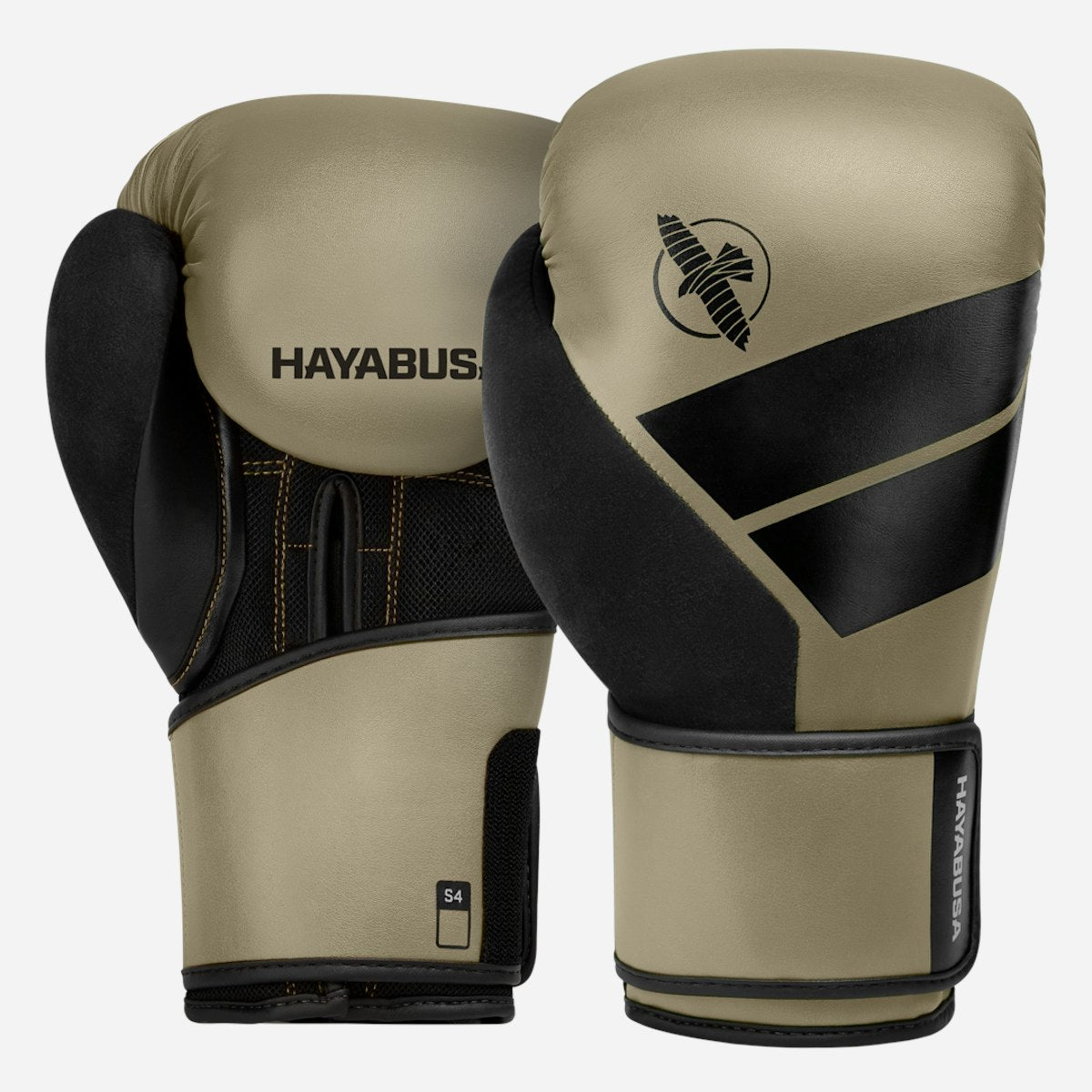 Guantes de Box Hayabusa S4 (Musgo / Negro) (Disponible por Encargo)