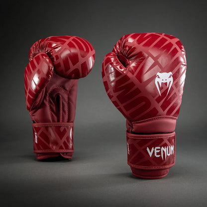 Guantes de Box Venum Contender 1.5 XT (Glossy Burgundy) (Disponible en Costa Rica)