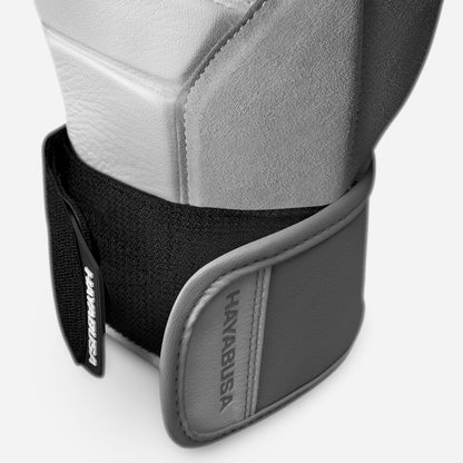 Guantes de Box Hayabusa T3 (Blanco / Gris) (Disponible por Encargo)