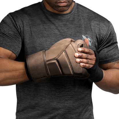 Guantes de Box Hayabusa T3 de Cuero de Lujo (Café) (Disponible por Encargo)