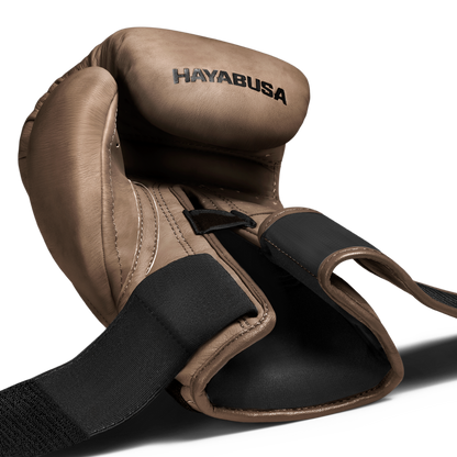 Guantes de Box Hayabusa T3 de Cuero de Lujo (Café) (Disponible por Encargo)