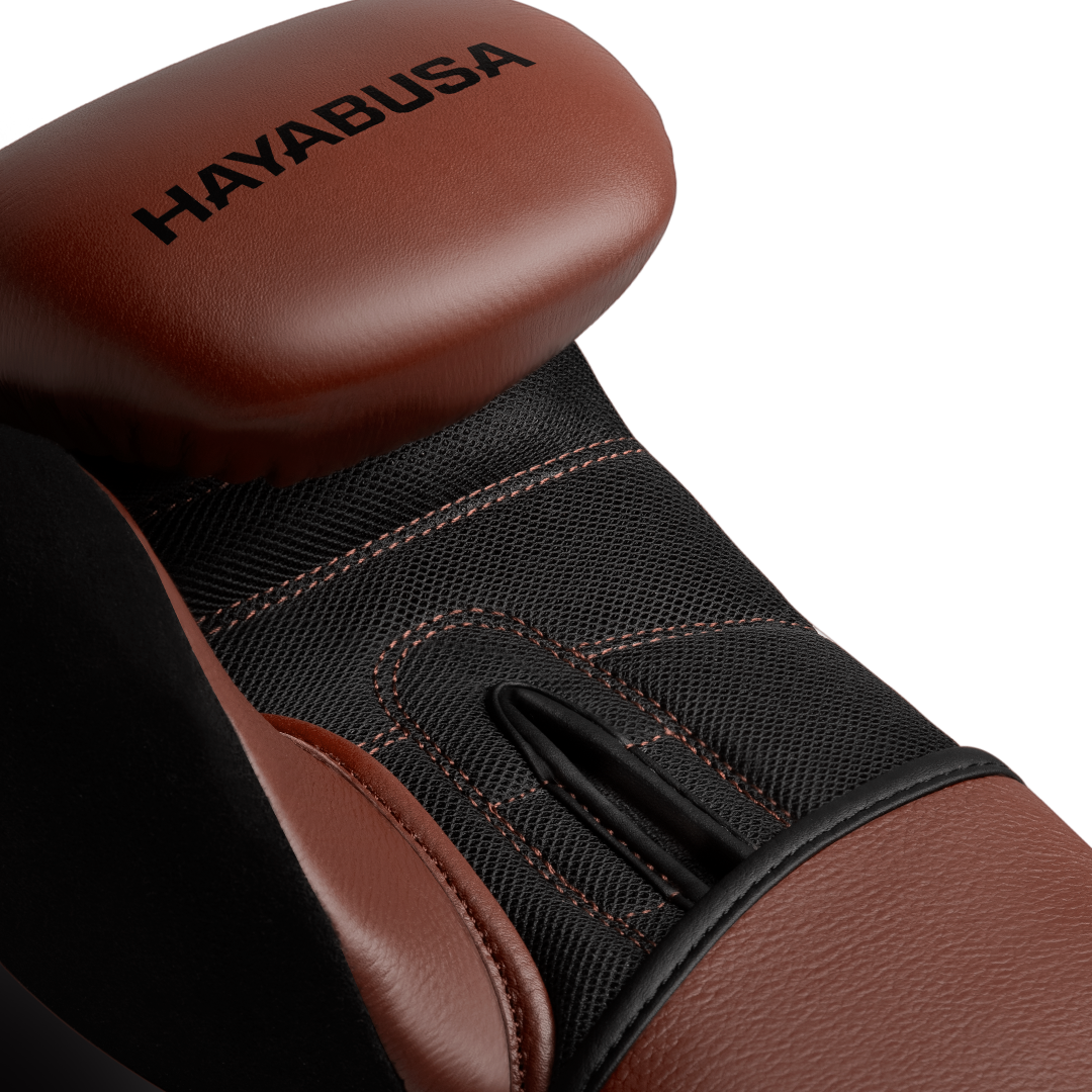 Guantes de Box Hayabusa S4 (Cuero) (Café) (Disponible por Encargo)