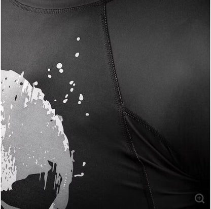Rashguard Manga Corta Hayabusa Edición Punisher (Marvel) (Disponible por Encargo)