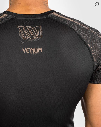 Rashguard Manga Corta Venum Santa Muerte Dark Side (Disponible por Encargo)