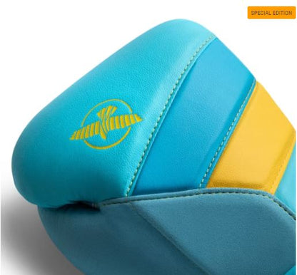 Guantes de Box Hayabusa T3 Edición Especial (Celeste / Amarillo) (Disponible por Encargo)
