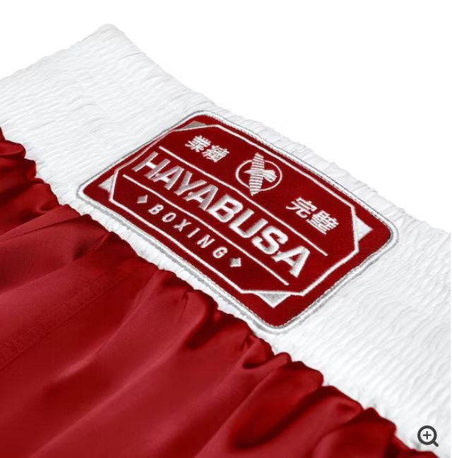 Fightshorts de Boxeo Hayabusa Pro (Rojo) (Disponible por Encargo)