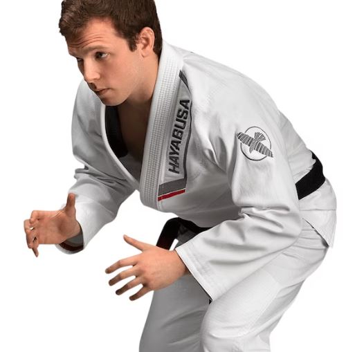 Uniforme de Jiujitsu Brasileño Liviano Hayabusa Ultra-Lightweight (Blanco) (Disponible por Encargo)