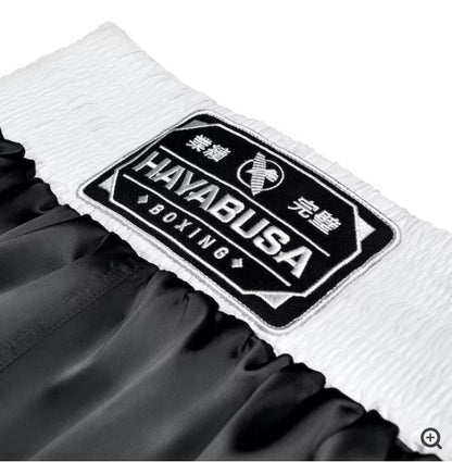 Fightshorts de Boxeo Hayabusa Pro (Negro) (Disponible por Encargo)