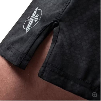 Fightshorts de Kickboxing Hayabusa Arrox (Negro) (Disponible por Encargo)