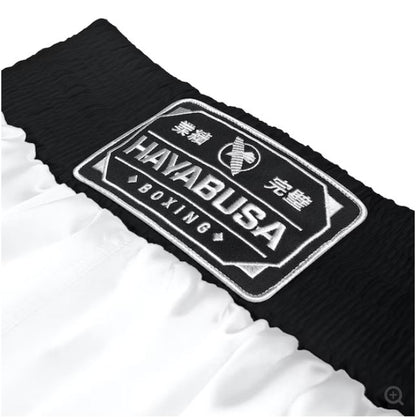 Fightshorts de Boxeo Hayabusa Pro (Blanco) (Disponible por Encargo)