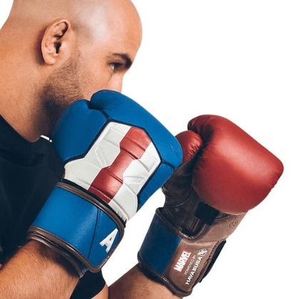 Guantes de Box Hayabusa T3 Edición Capitán América Steve Rogers (Marvel) (Disponible por Encargo)
