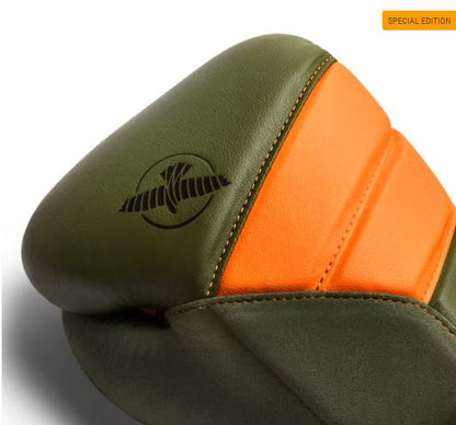 Guantes de Box Hayabusa T3 Edición Especial (Verde / Anaranjado) (Disponible por Encargo)