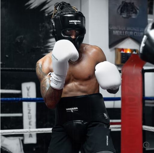 Guantes de Box Hayabusa Pro con Cierre con Cordón (Blanco) (Disponible por Encargo)
