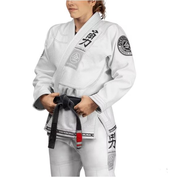 Uniforme de Jiujitsu Brasileño Hayabusa Goorudo 3 (Blanco) (Disponible por Encargo)
