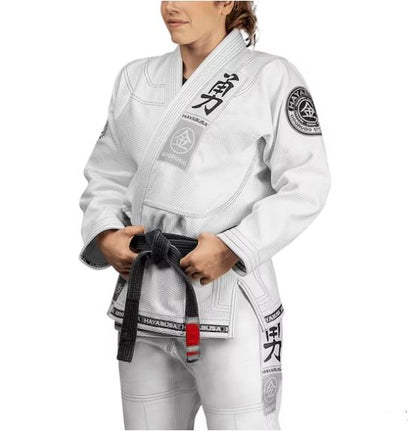 Uniforme de Jiujitsu Brasileño Hayabusa Goorudo 3 (Blanco) (Disponible por Encargo)