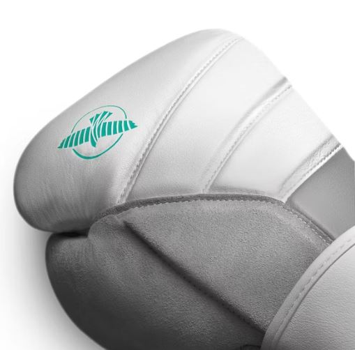 Guantes de Box Hayabusa T3 (Blanco / Turquesa) (Disponible por Encargo)