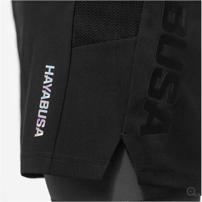Shorts Hayabusa Performance (Negro / Gris) (Disponible por Encargo)