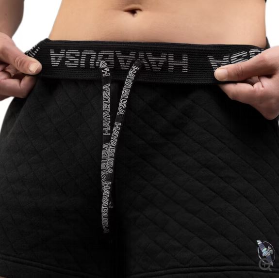 Shorts de Entrenamiento Hayabusa Quilted (Negro) (Disponible por Encargo)