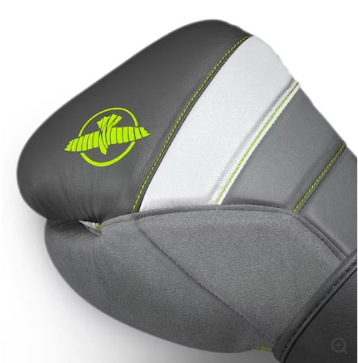 Guantes de Box Hayabusa T3 (Gris / Verde) (Disponible por Encargo)