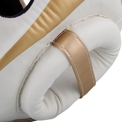 Careta Venum Elite (Blanco / Dorado) (Disponible por Encargo)