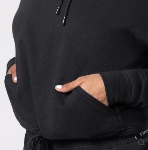 Sudadera de Mujer Hayabusa Cozy Fleece (Negro) (Disponible por Encargo)